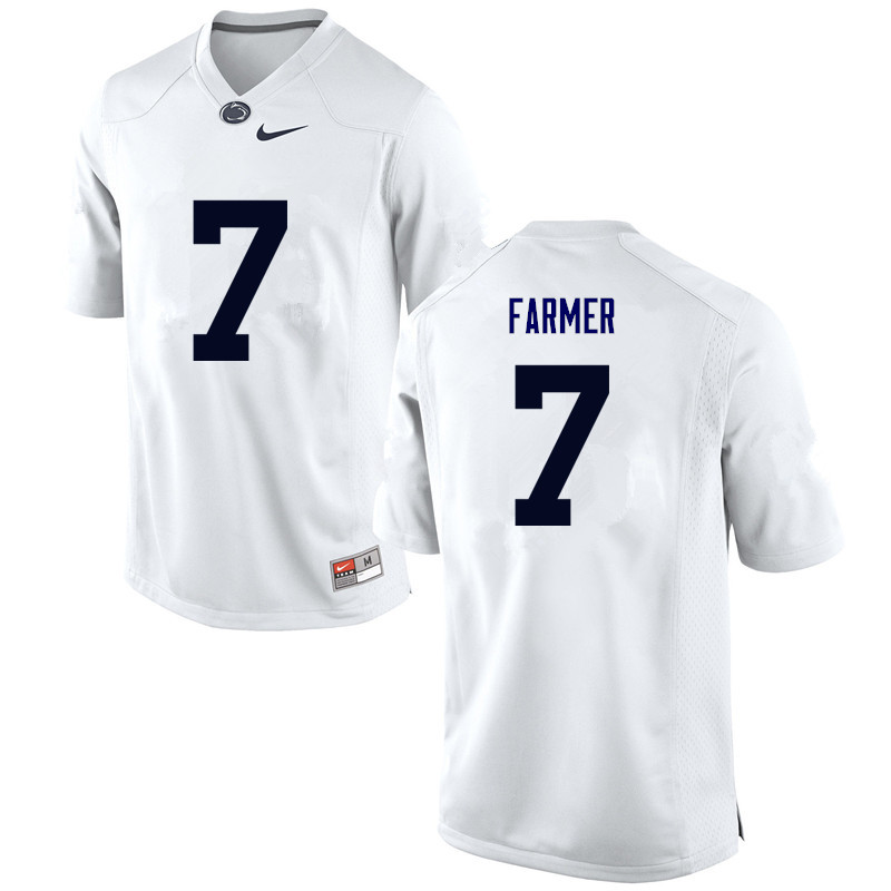 NCAA Nike Men's Penn State Nittany Lions Koa Farmer #7 College Football Authentic White Stitched Jersey EYF1598PX